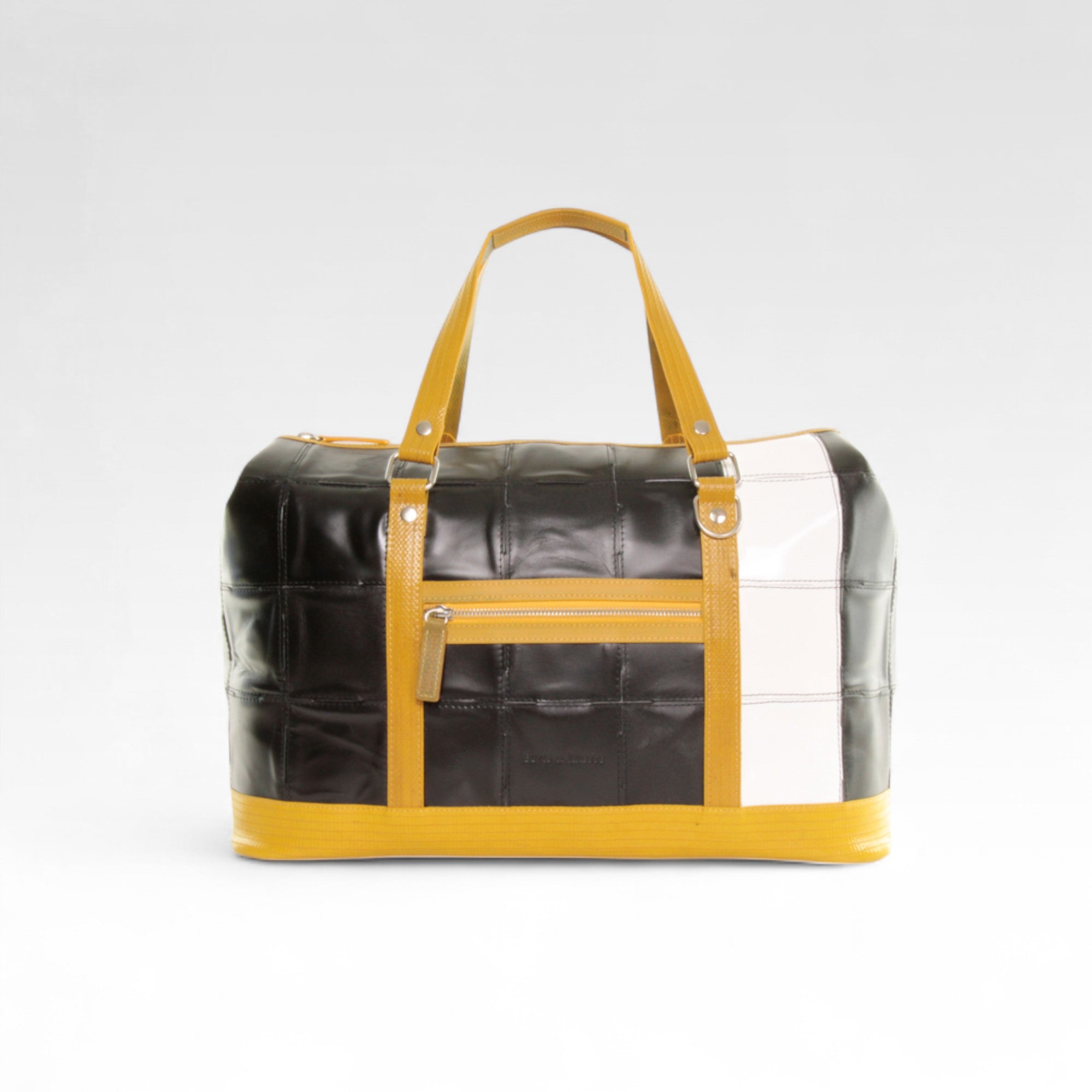 Gladstone Travel Bag | Leather & Fire-hose